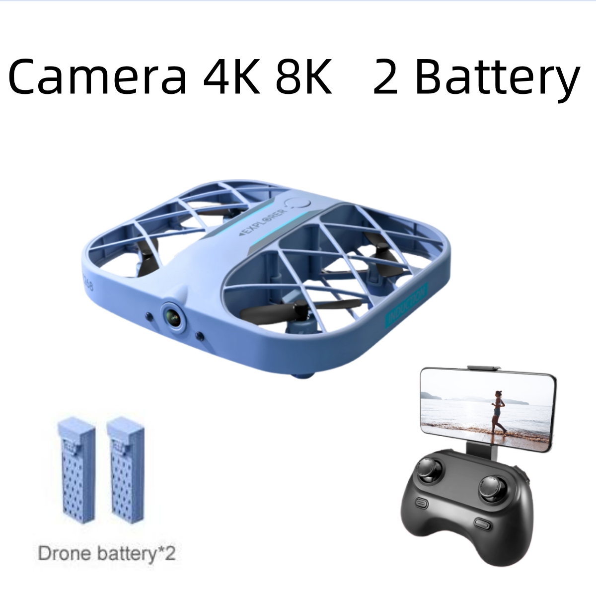 Drone Camera Hd - JJRC H107 FPV RC Drone dengan