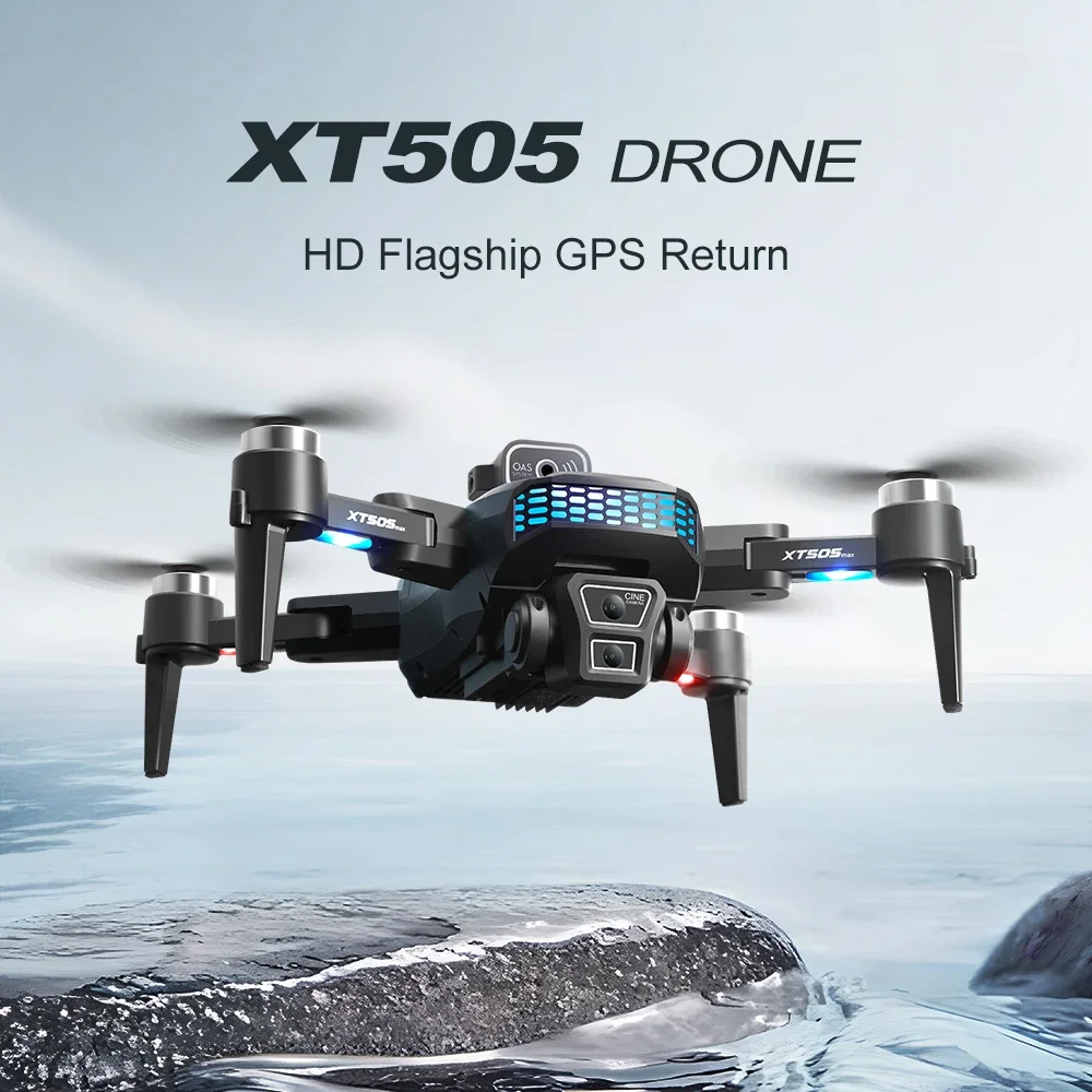 Drone XT505 RC 4K Kamera Ganda - Drone Camera Mount ulasan dan harga