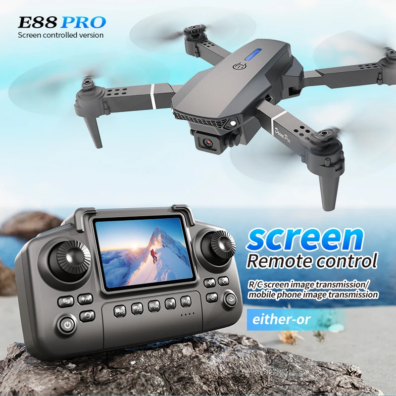 Drone E88 PRO Profesional deng - Drone Camera Hd ulasan dan harga