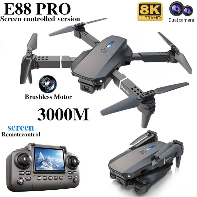 Drone E88 PRO Profesional deng - Drone Camera Hd ulasan dan harga