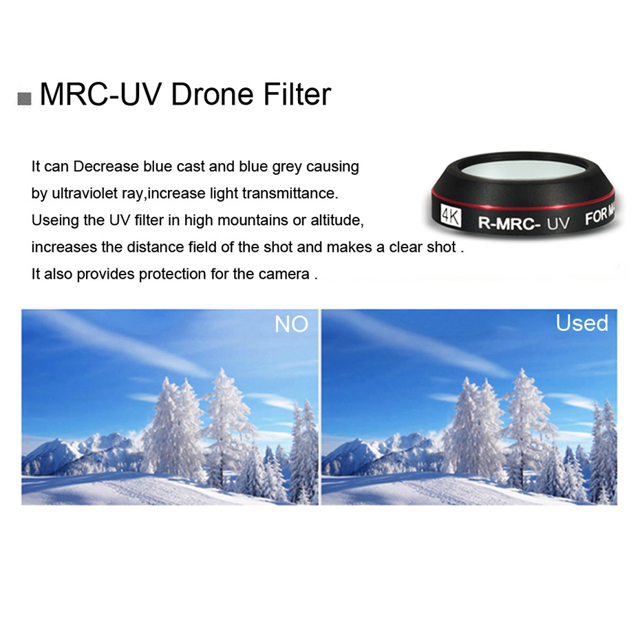 Filter Drone untuk DJI Mavic P - Drone Camera Filter ulasan dan harga
