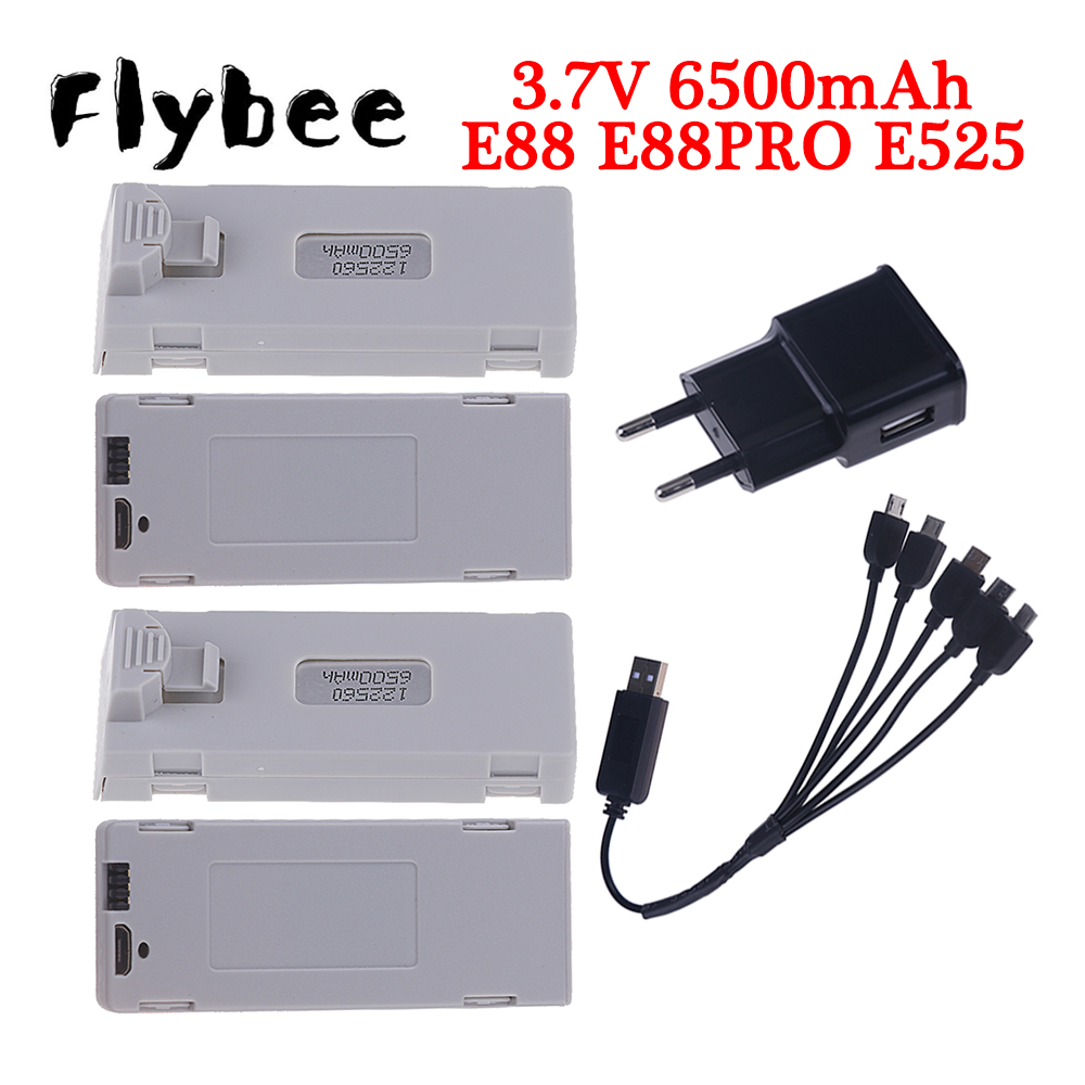 Baterai Lipo 3.7V 6500mAh bate - Drone Camera Hd ulasan dan harga