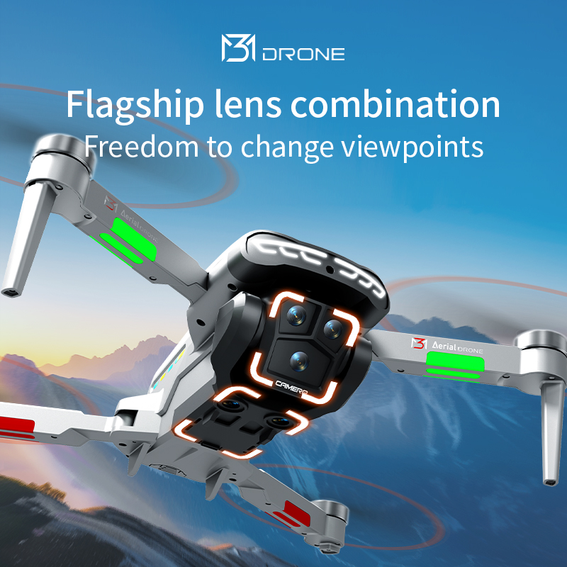 M3 Drone Profesional 4K HD Fot - Drone Camera Hd ulasan dan harga