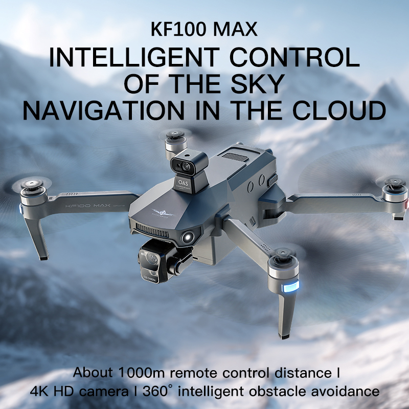 KF100 MAX Drone GPS Kamera 4K  - Drone Camera With Gimbal ulasan dan harga