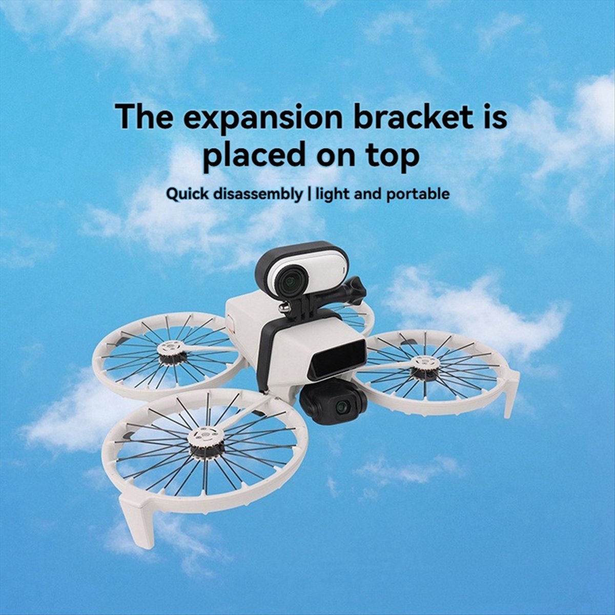 Braket Ekspansi Atas untuk Eks - Drone Camera Action ulasan dan harga