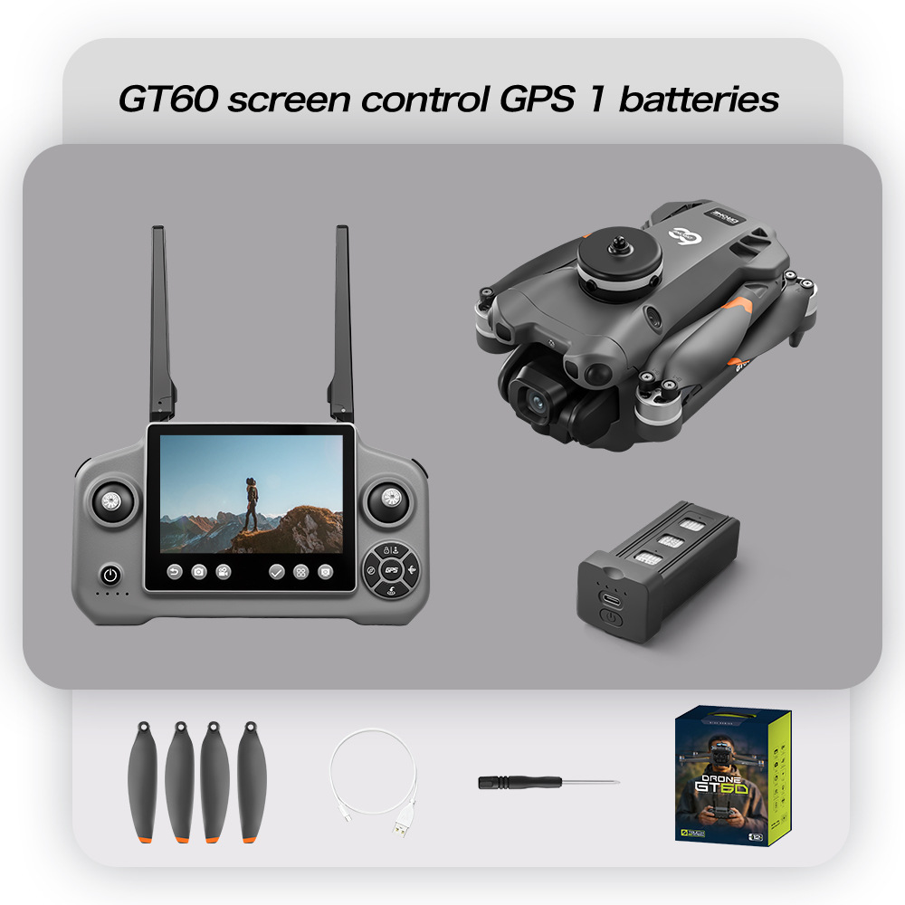 Drone GPS GT60 Baru, Quadcopte - Drone Camera Wide Angle ulasan dan harga