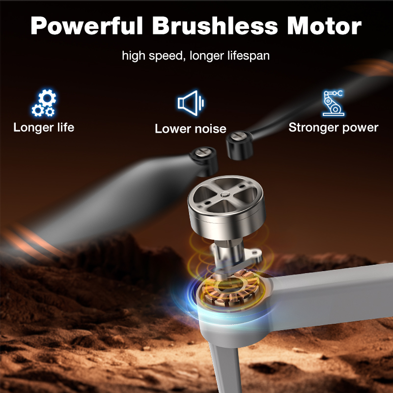 Drone Baru L017 Pro Brushless  - Drone Camera Wide Angle ulasan dan harga